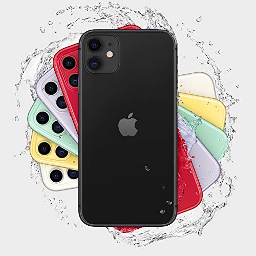 Apple iPhone 11 [64GB, Black] + Carrier Subscription [Cricket Wireless]