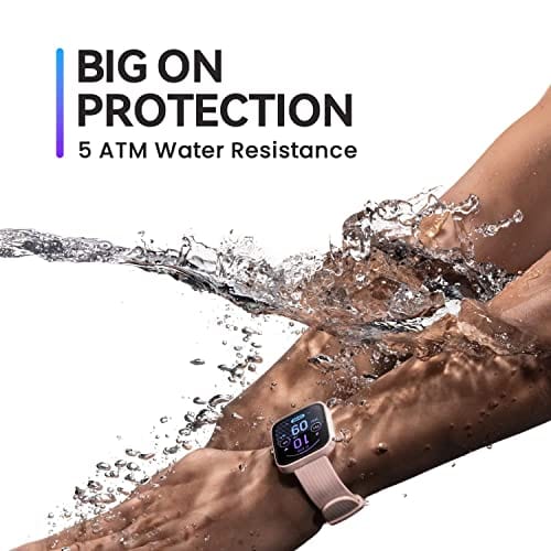 Amazfit Bip 5 Unity Smart Watch Fitness Activity Tracker with 11-Day Battery, 120+ Sports Modes, Health Monitoring, Customizable Watch Faces, Compatible with Android & iPhone, Charcoal