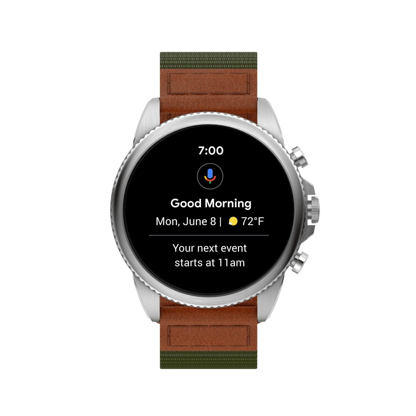 Fossil Gen 6 44mm Touchscreen Smart Watch for Men with Alexa Built-In, Fitness Tracker, Activity Tracker, Sleep Tracker, GPS, Speaker, Music Control, Smartphone Notifications