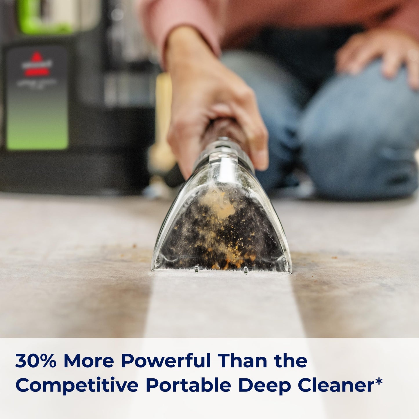 BISSELL® Little Green® Max Pet SmartMix Portable Carpet and Upholstery Deep Cleaner, Car/Auto Detailer, with SmartMix Technology, Self-Cleaning Tough Stain Tool and Pet Hair Removal Tool, 38572