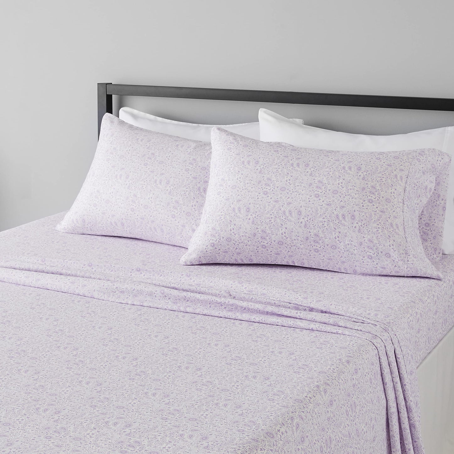 Amazon Basics Lightweight Super Soft, Breathable Easy Care Microfiber 3 Piece Bed Sheet Set with 14-Inch Deep Pockets, Twin, Dark Gray, Solid