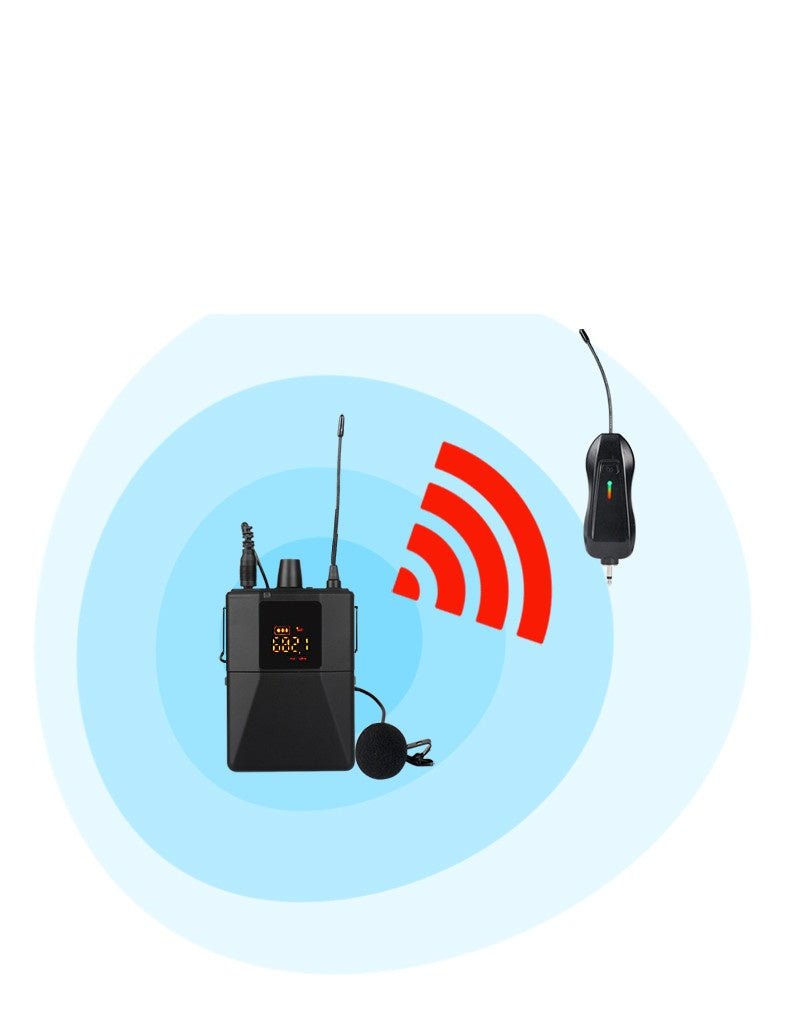 A wireless lapel microphone - Xpressa