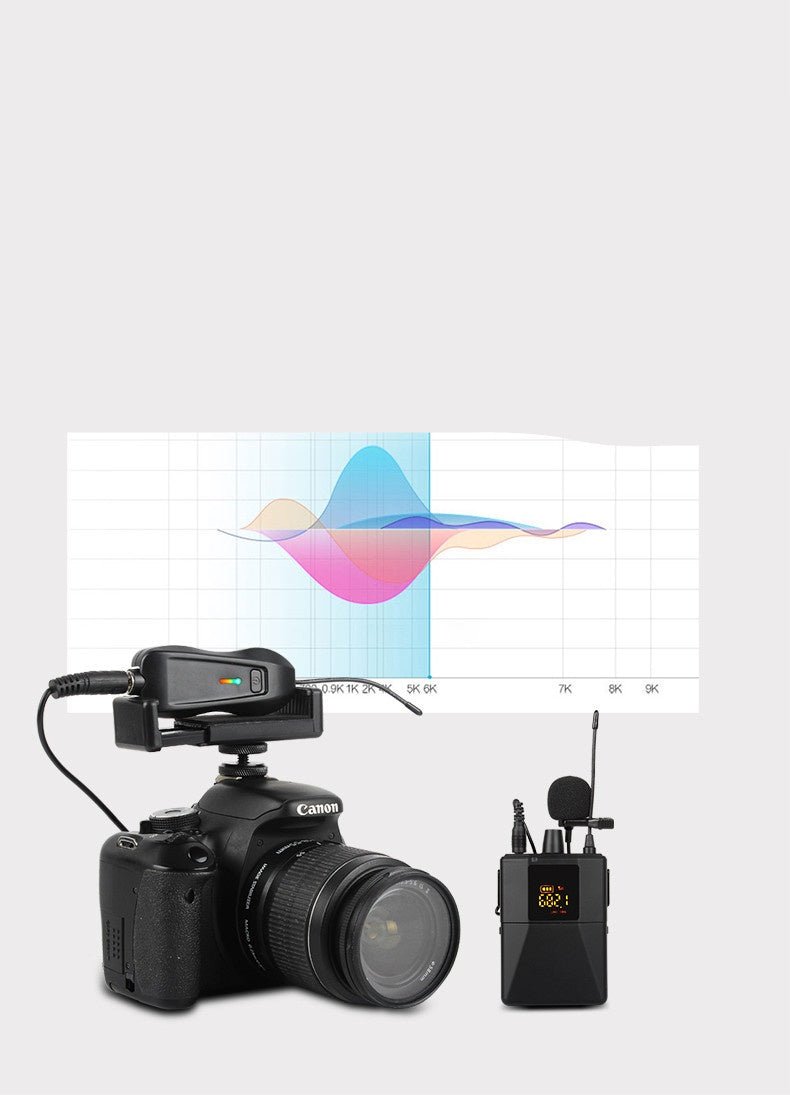 A wireless lapel microphone - Xpressa