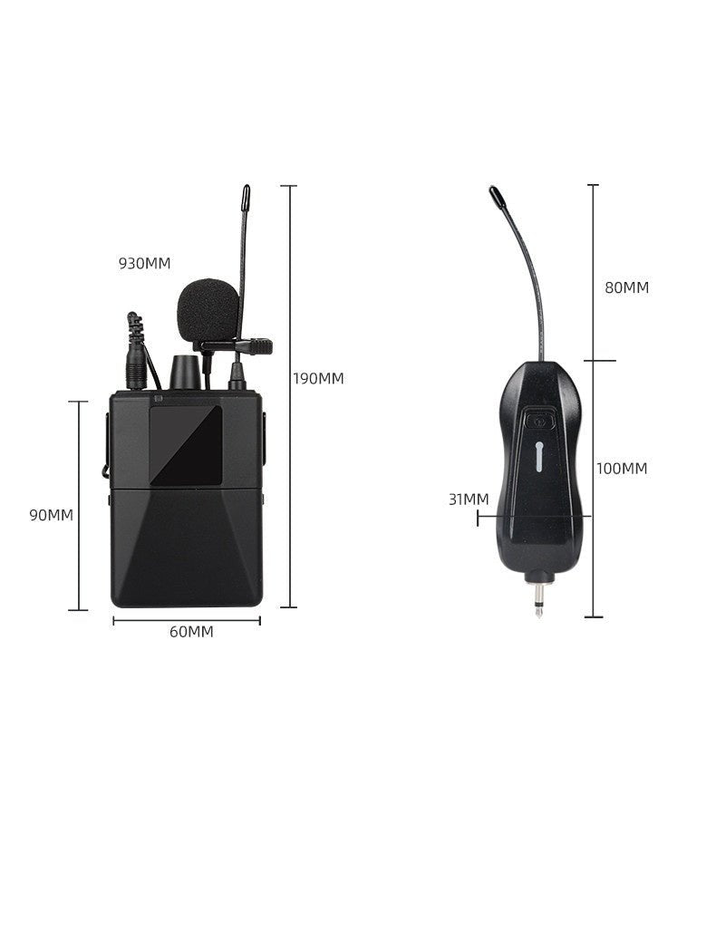 A wireless lapel microphone - Xpressa