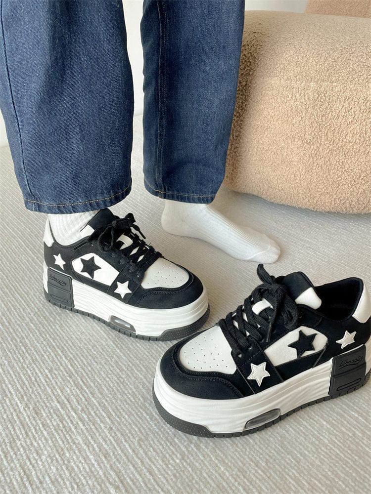 All - match Thick Bottom Increased Hong Kong Style Lightweight Sneakers - Xpressa