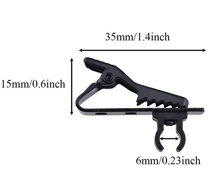 Alligator Alloy Microphone Clip Wireless - Xpressa