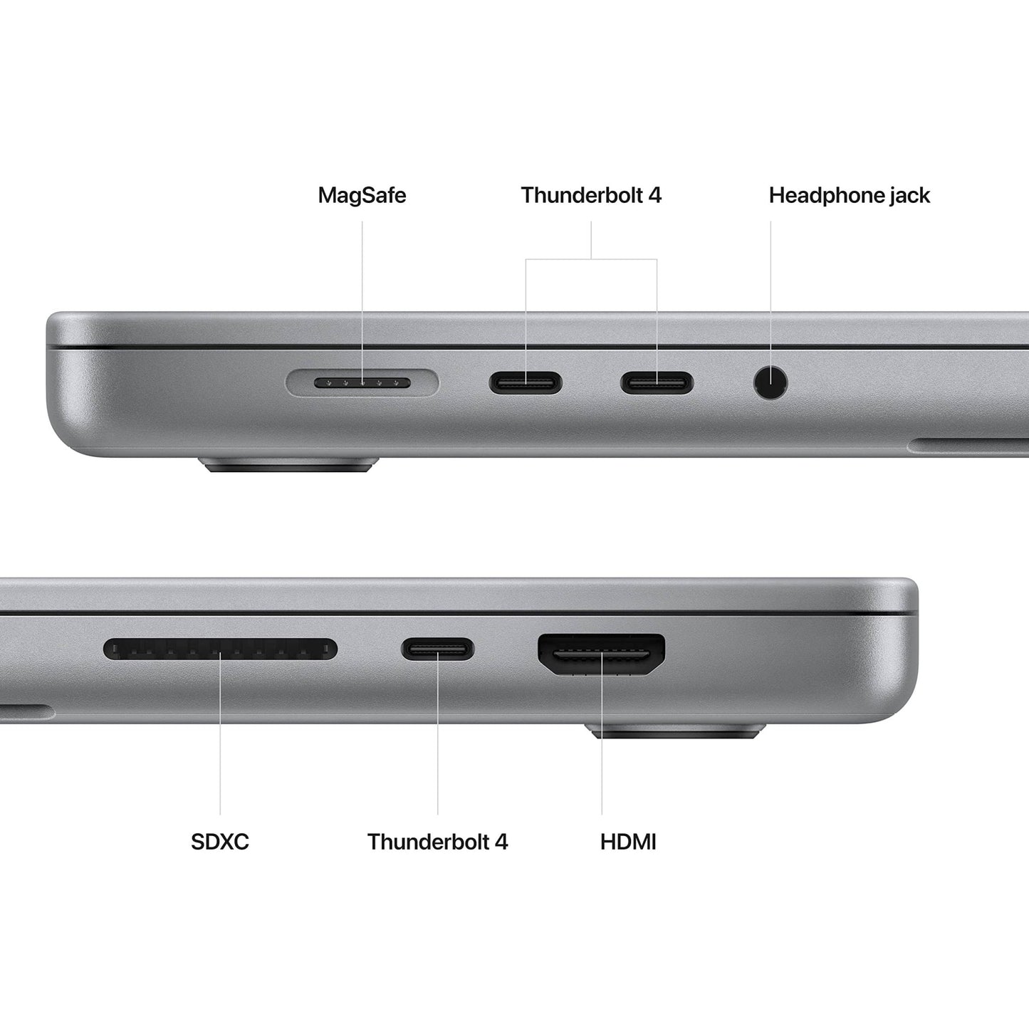 Apple 2023 MacBook Pro Laptop M2 Pro chip with 12‑core CPU and 19‑core GPU: 16.2 - inch Liquid Retina XDR Display, 16GB Unified Memory, 512GB SSD Storage. Works with iPhone/iPad; Space Gray - Xpressa