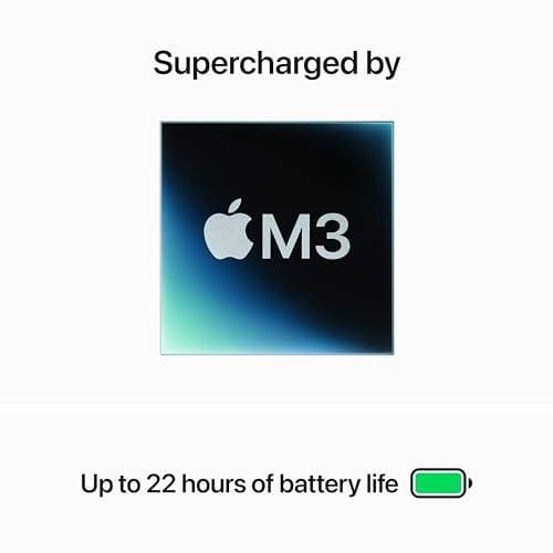 Apple 2023 MacBook Pro Laptop M3 chip with 8‑core CPU, 10‑core GPU: 14.2 - inch Liquid Retina XDR Display, 8GB Unified Memory, 1TB SSD Storage. Works with iPhone/iPad; Space Gray - Xpressa
