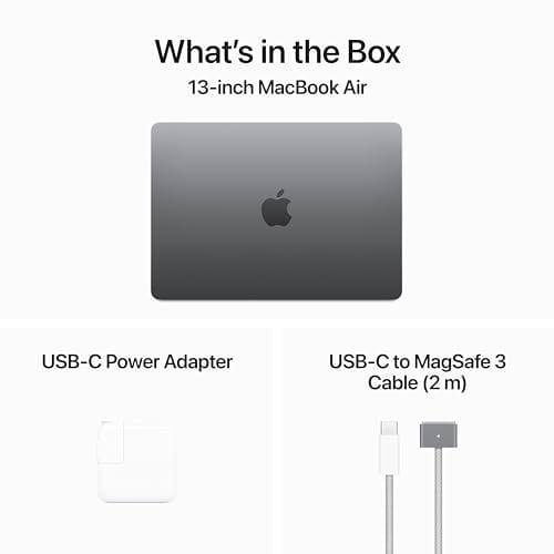 Apple 2024 MacBook Air 13 - inch Laptop with M3 chip: 13.6 - inch Liquid Retina Display, 8GB Unified Memory, 256GB SSD Storage, Backlit Keyboard, 1080p FaceTime HD Camera, Touch ID; Midnight - Xpressa