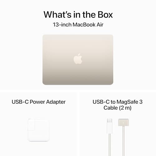 Apple 2024 MacBook Air 13 - inch Laptop with M3 chip: 13.6 - inch Liquid Retina Display, 8GB Unified Memory, 256GB SSD Storage, Backlit Keyboard, 1080p FaceTime HD Camera, Touch ID; Midnight - Xpressa