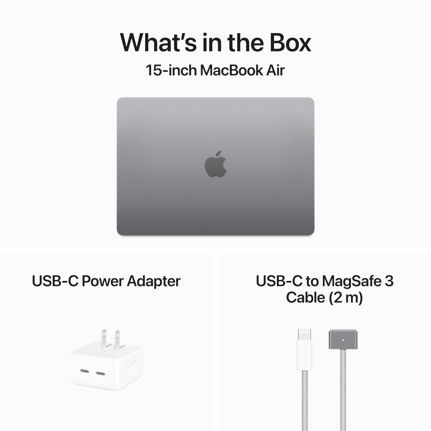 Apple 2024 MacBook Air 15 - inch Laptop with M3 chip: 15.3 - inch Liquid Retina Display, 8GB Unified Memory, 256GB SSD Storage, Backlit Keyboard, 1080p FaceTime HD Camera, Touch ID; Midnight - Xpressa