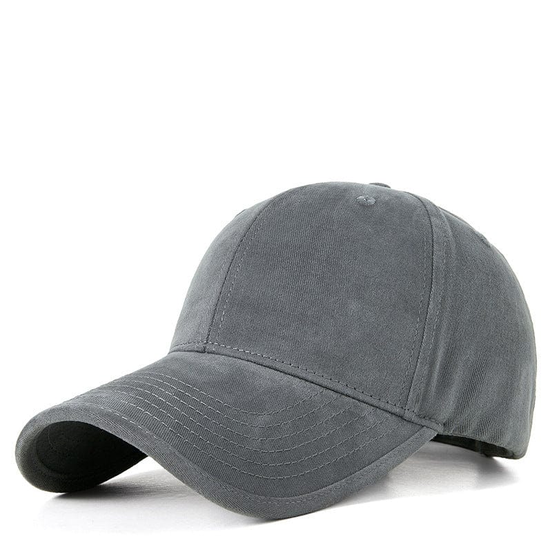 Big Head Circumference Plus Size Washed Fashionable Peaked Cap Baseball Hat - Xpressa