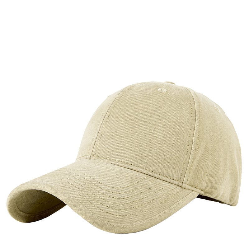 Big Head Circumference Plus Size Washed Fashionable Peaked Cap Baseball Hat - Xpressa