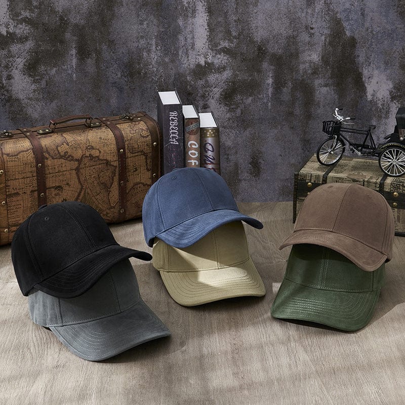 Big Head Circumference Plus Size Washed Fashionable Peaked Cap Baseball Hat - Xpressa