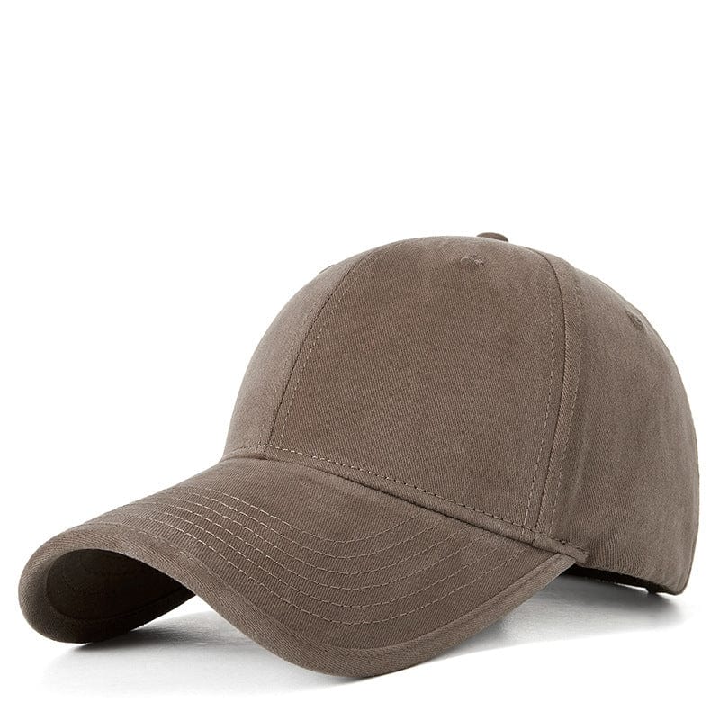 Big Head Circumference Plus Size Washed Fashionable Peaked Cap Baseball Hat - Xpressa