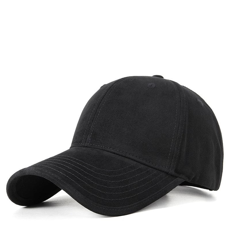 Big Head Circumference Plus Size Washed Fashionable Peaked Cap Baseball Hat - Xpressa