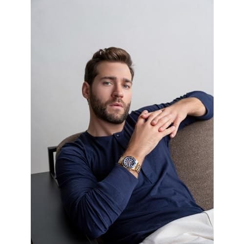 Bulova Men's Classic Sport 6 - Hand Chronograph Quartz Watch, Calendar Date, Luminous Hands and Markers, 100M Water Resistant, 44mm - Xpressa