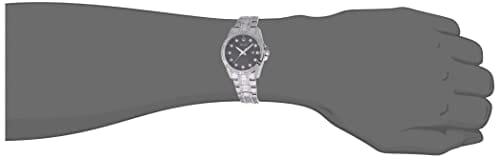 Bulova Men's Crystal Accented Gift Set with 3 - Hand Date Quartz Watch and Dog Tag Box Chain Necklace - Xpressa