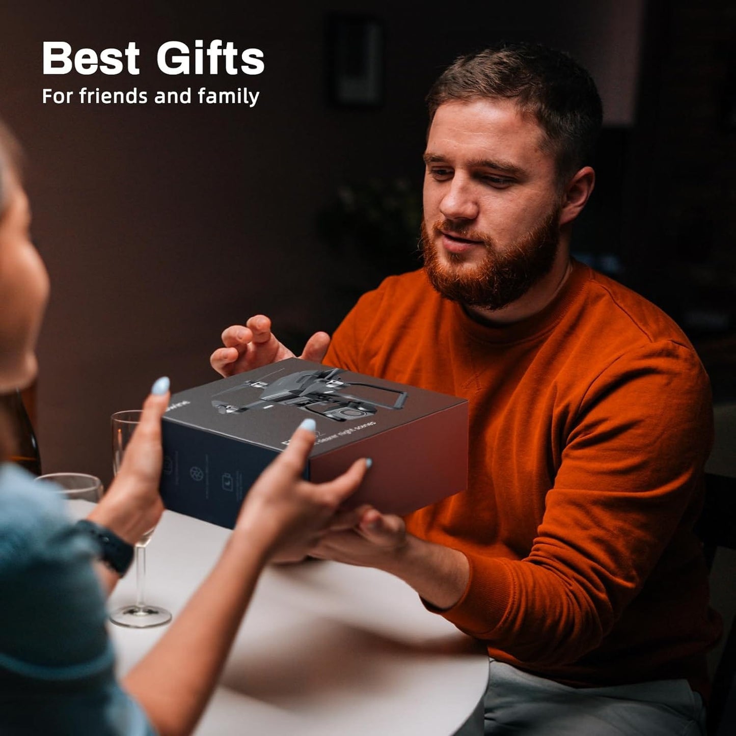 Bwine F7GPS Drone with 4K Camera for Adults, 3 - Axis Gimbal, Night Vision, 10000FT Transmission Range, FAA compliance, 50Mins Flight Time with 2 Batteries, GPS Auto Return+Follow Me+Beginner Mode - Xpressa