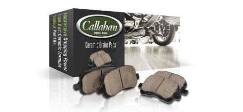 Callahan Rear Drilled Slotted Brake Disc Rotors and Ceramic Brake Pads + Hardware Brake Kit For 2009 2010 2011 2012 2013 2014 2015 2016 Toyota Venza - Xpressa