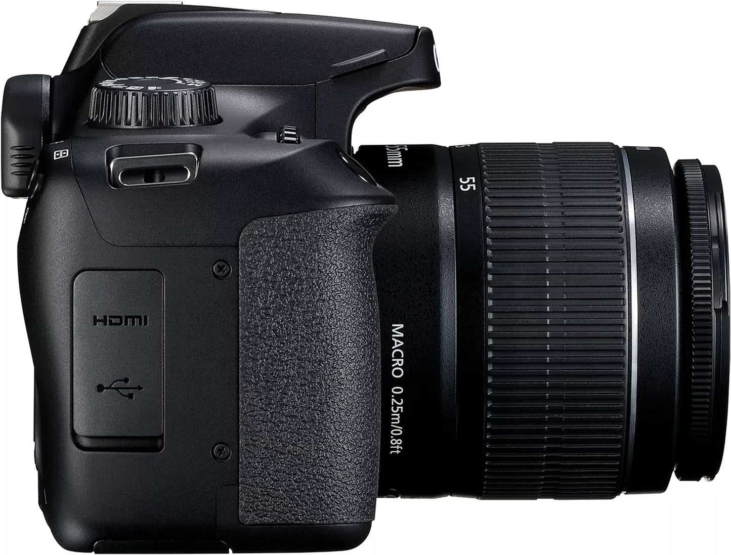 Canon EOS 4000D / Rebel T100 DSLR Camera w/EF - S 18 - 55mm F/3.5 - 5.6 Zoom Lens + 64GB Memory, Filters,Case, Tripod, Flash, and More (34pc Bundle) (Renewed) - Xpressa