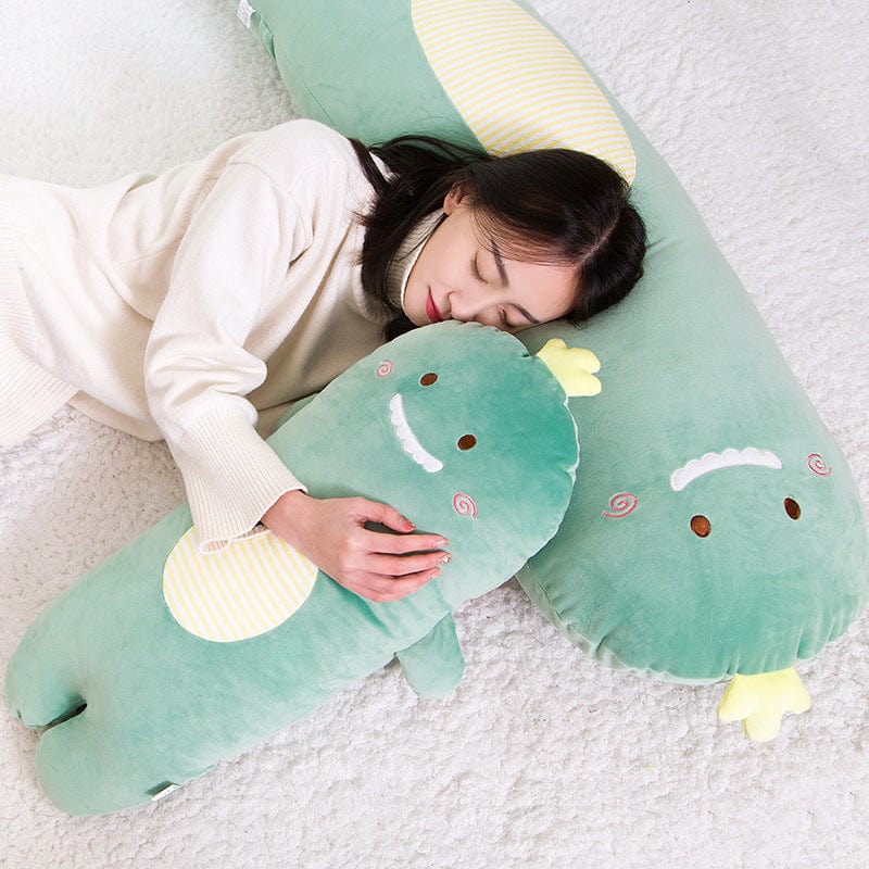 Cartoon Animal Pillow Long Strip Pillow Holding Sleeping Plush Toy - Xpressa
