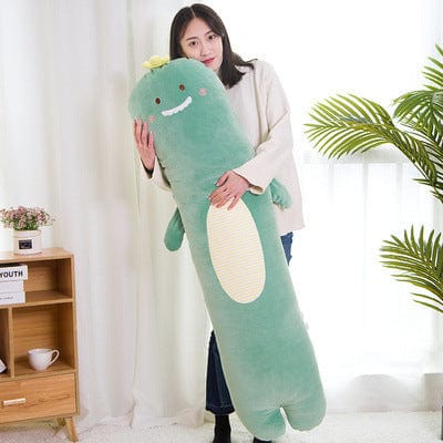 Cartoon Animal Pillow Long Strip Pillow Holding Sleeping Plush Toy - Xpressa