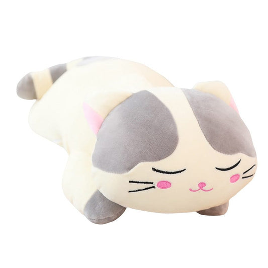 Cartoon down cotton snooze cat plush toy pillow - Xpressa