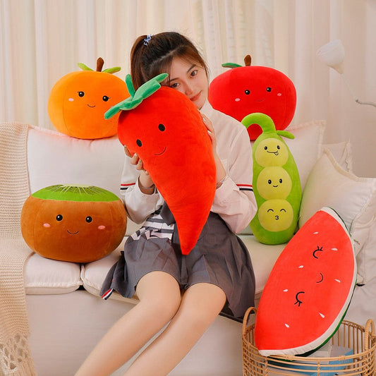 Cartoon Fruit Water Pillow Plush Toy - Xpressa