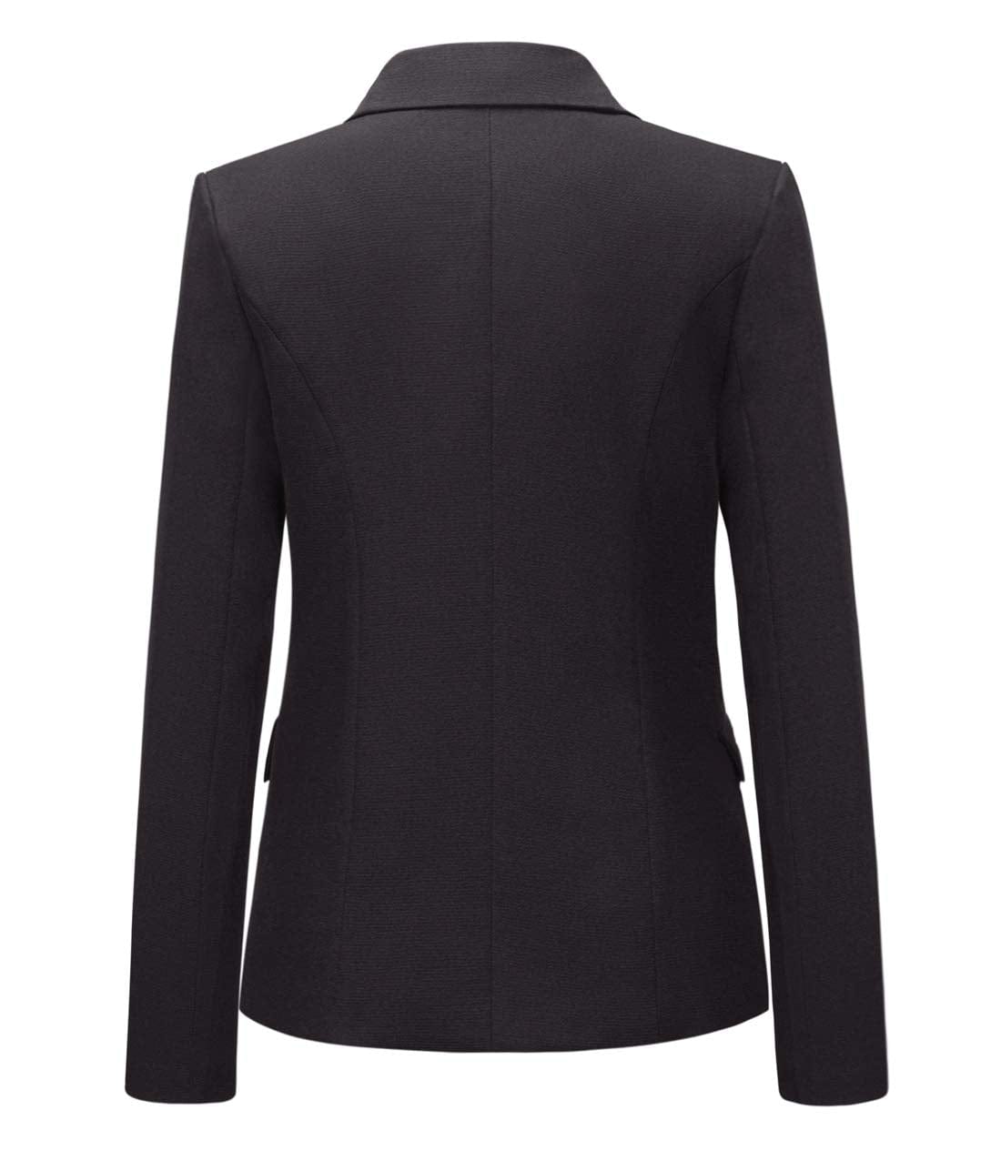 chouyatou Women's Vintage Double Breasted Slim Fit Dress Suit Blazer Jacket - Xpressa