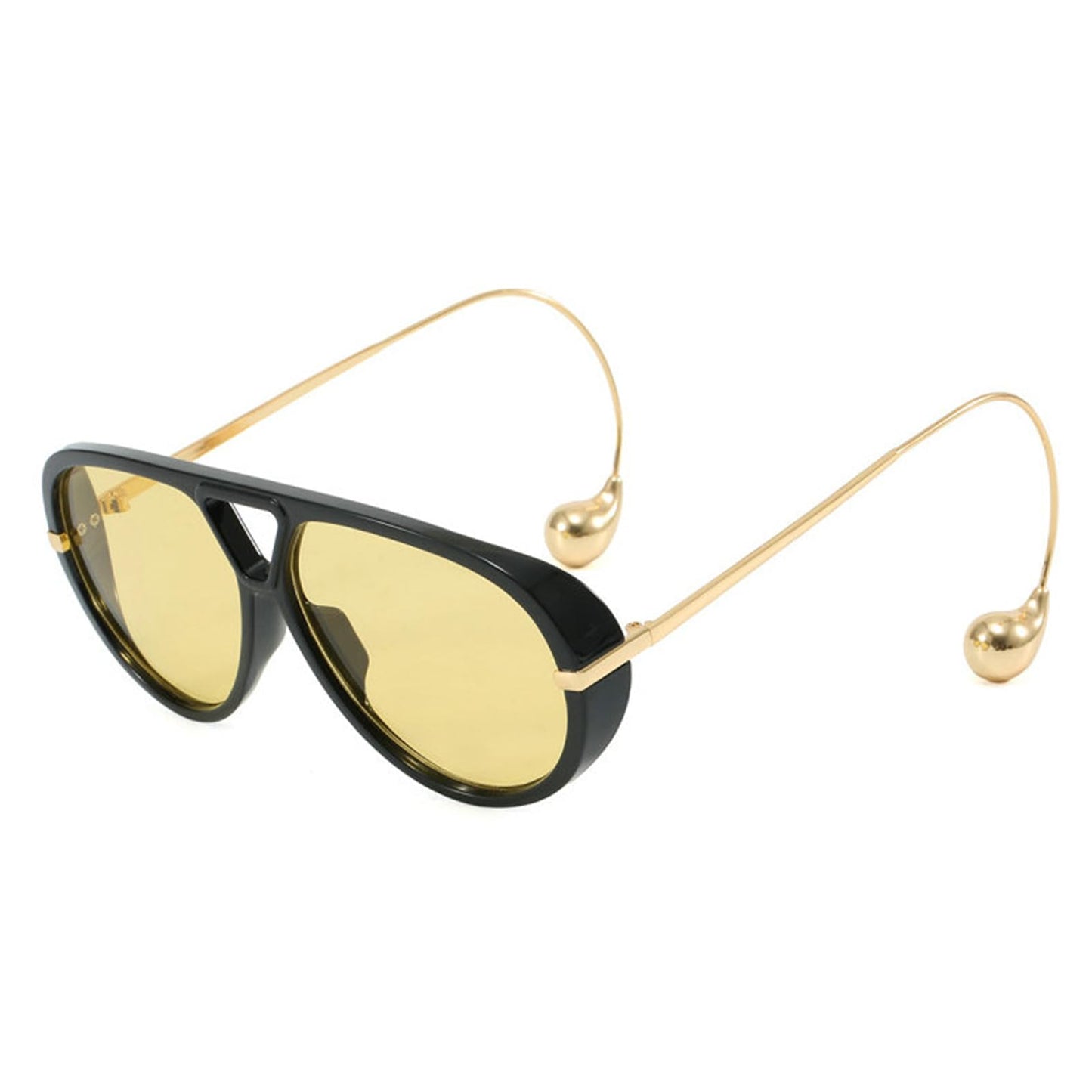 COTIA 2025 Fashion Pilot Sunglasses for Woman Men Retro Square Double Bridge Sun Glasses Vintage Shield Shades - Xpressa