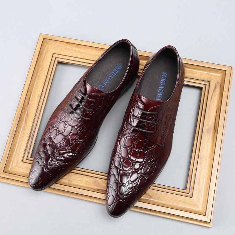Cross - border European Version Of Business Suit Leather Shoes Men's Shoes - Xpressa