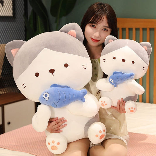 Cute Cat Doll Plush Toy Girl Hugging And Sleeping - Xpressa