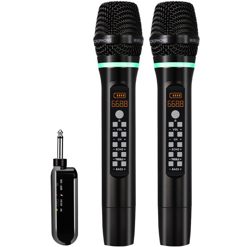 D300U Section Karaoke Universal Microphone FM Wireless Microphone - Xpressa