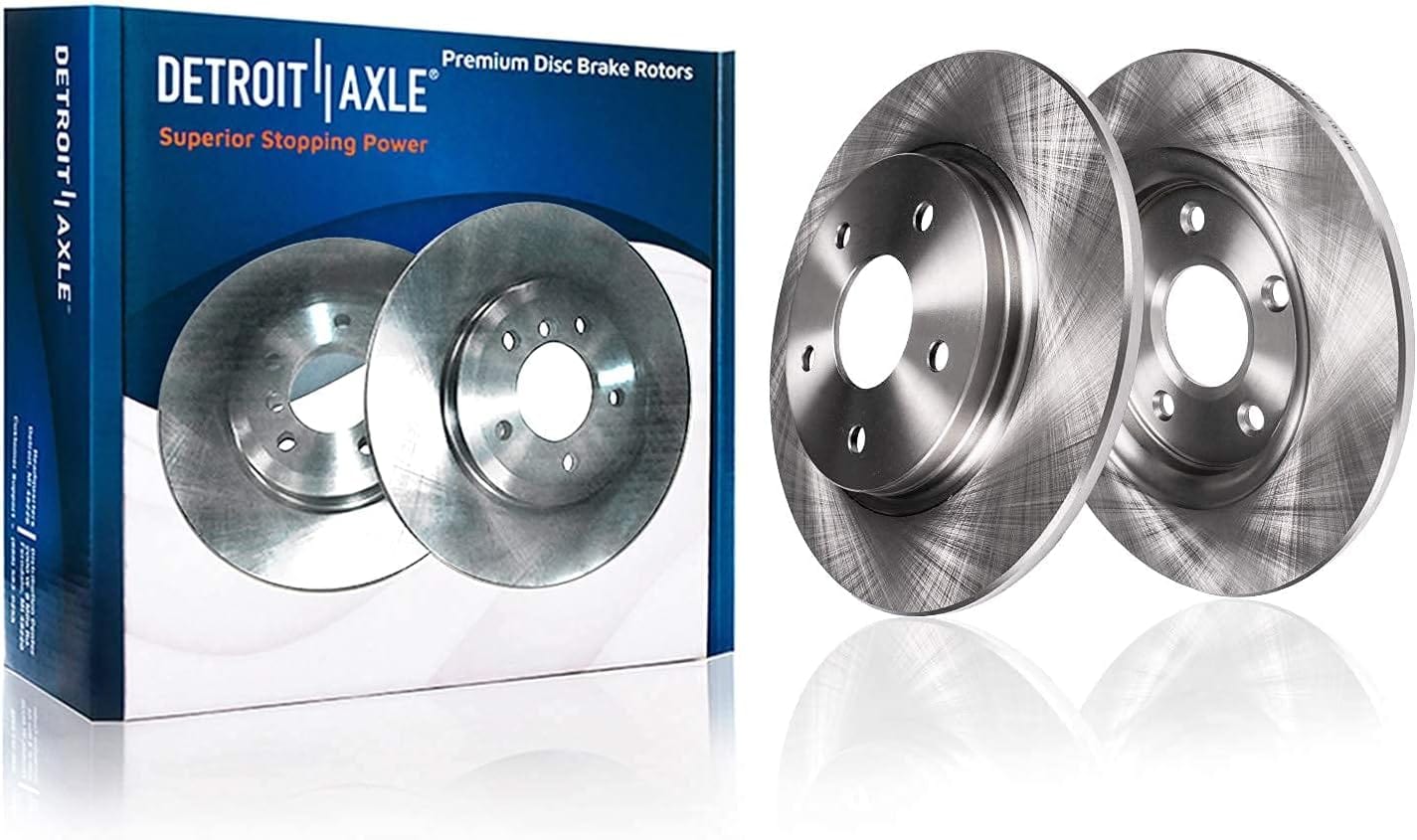 Detroit Axle - Brake Kit for Toyota Sienna Highlander Lexus RX350 RX450h Disc Brake Rotors Ceramic Brakes Pads Front and Rear Replacement : 12.91'' inch Front Rotor - Xpressa