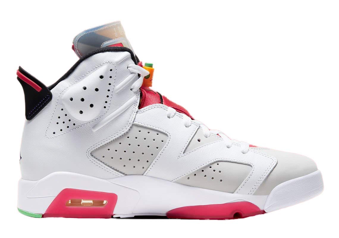 Jordan Men's Retro 6"Hare Neutral Grey/Black - White (CT8529 062) - Xpressa