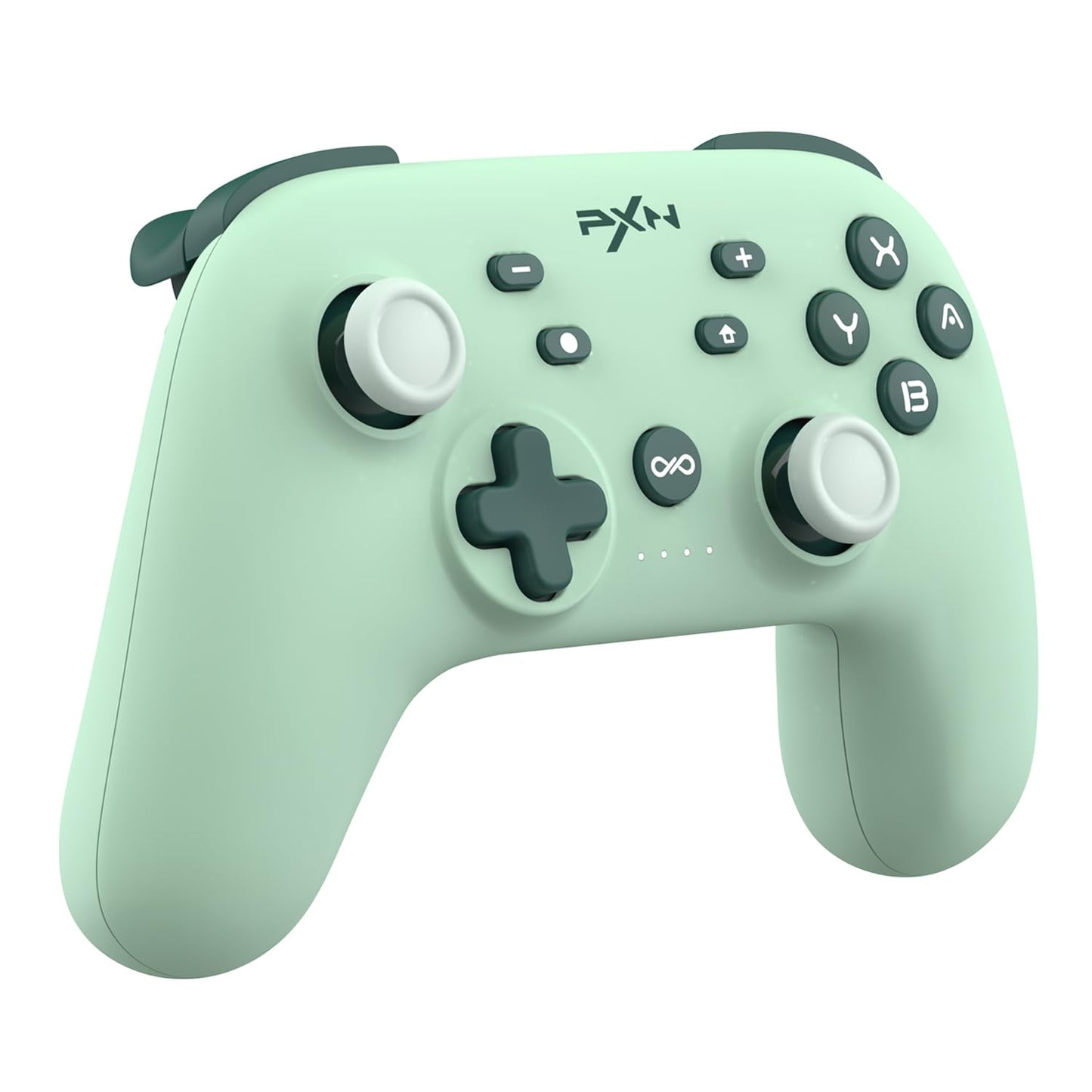 PXN P50H Wireless Switch Pro Controller, Dual Shock Gamepad Joystick Support NFC Turbo, Macro, Gyro Axis, Wake - Up, Hall Effect Joysticks, for Switch/Lite/OLED/iOS (16 versions only) / PC (Green) - Xpressa