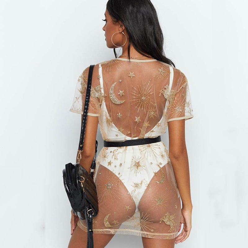 Streetwear Floral Women Dresses Elastic Bodycon Party For - Xpressa